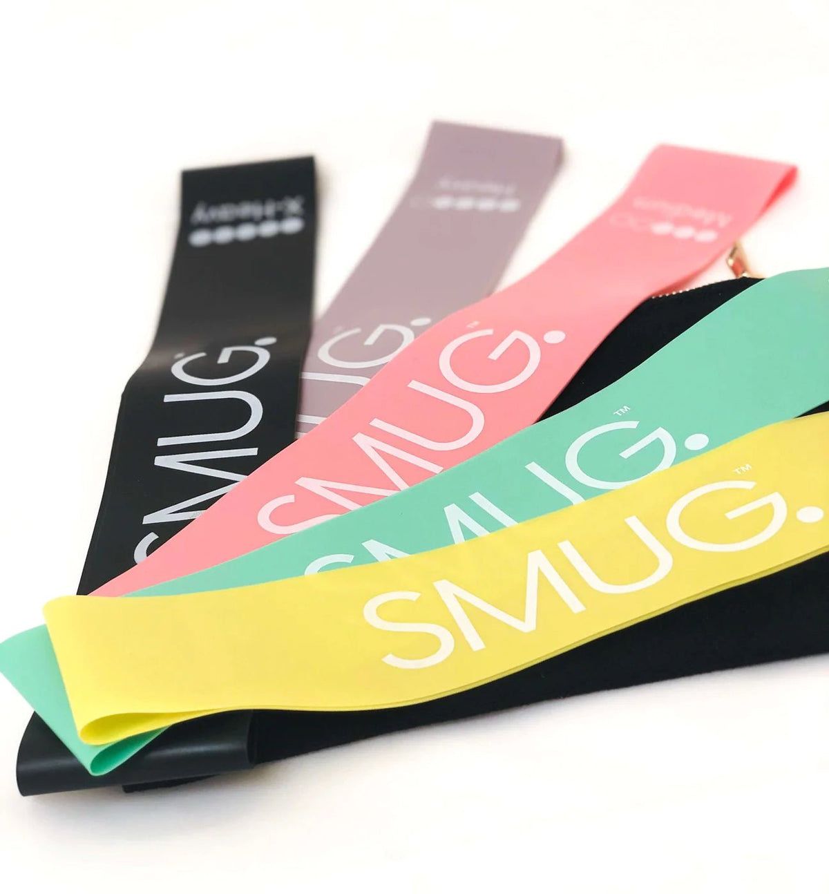 Smug Looped Resistance Band & Bag Set - Workout Accessories - British D'sire