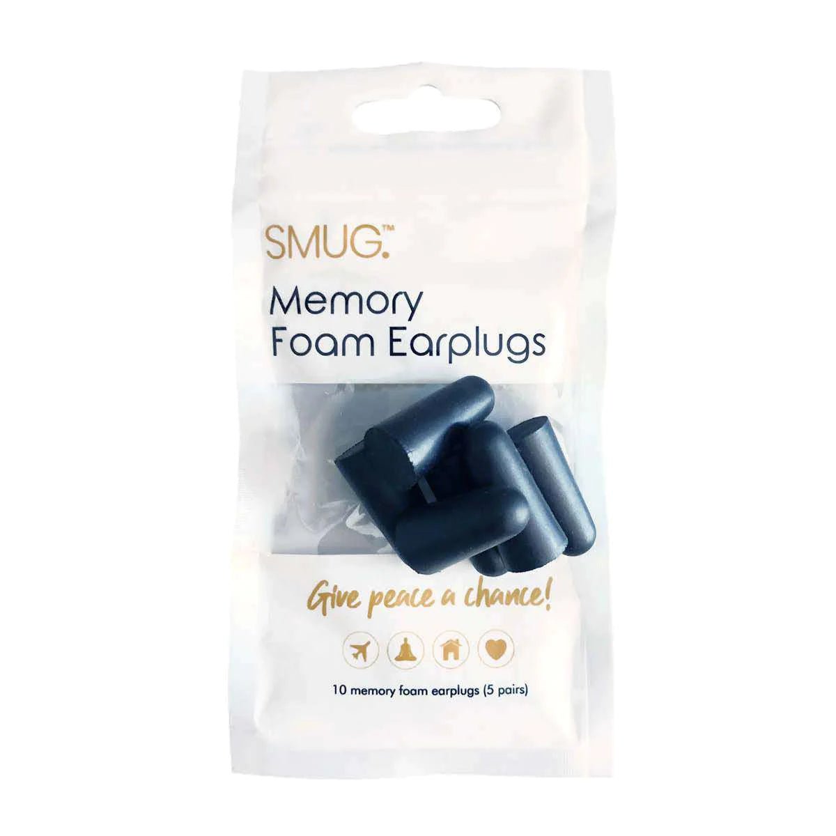 Smug Memory Foam Earplugs - Earplugs - British D'sire