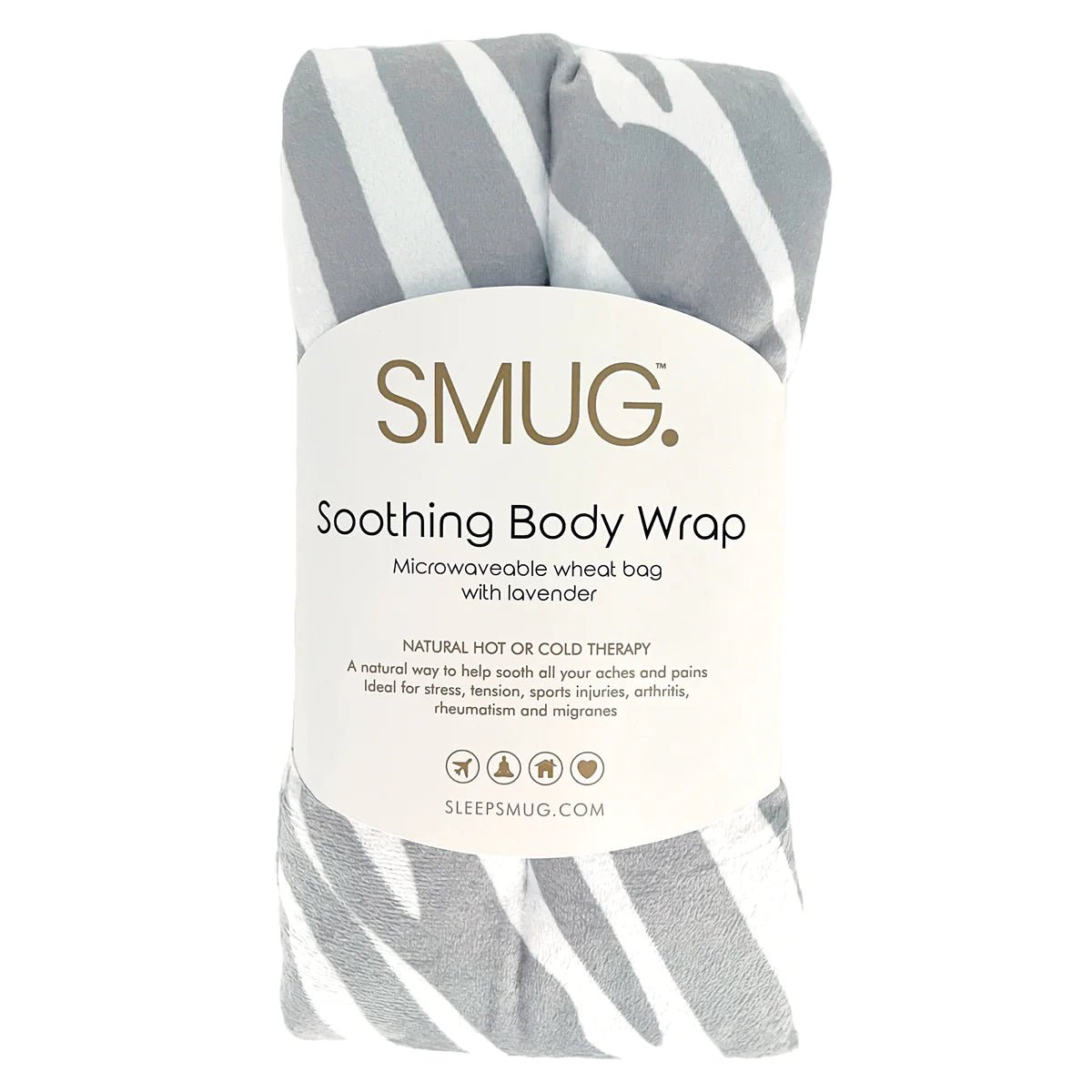 Smug Soothing Body Wrap Wheat Bag Infused with Lavender Oil - Women's Accessories - British D'sire