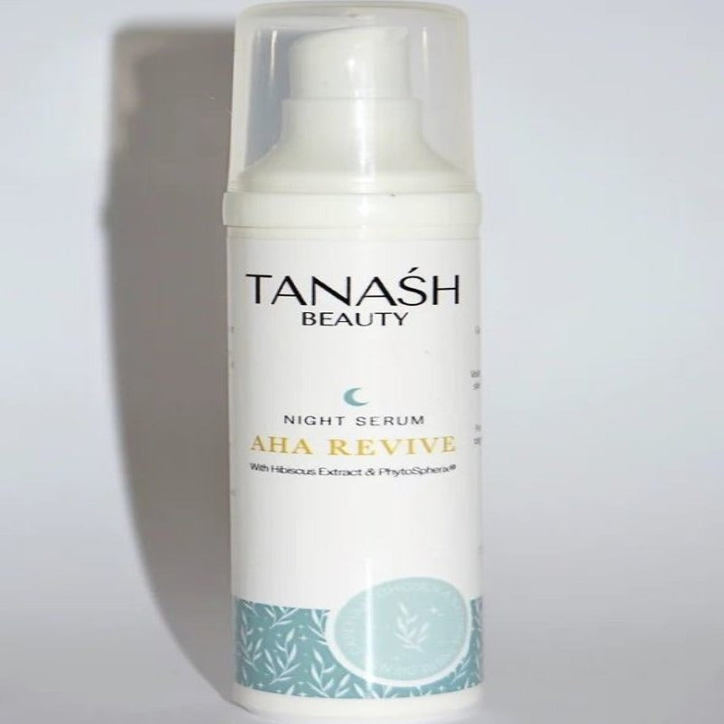 Tanash Beauty AHA Revive Night Serum - Face Care - British D'sire