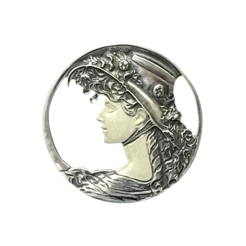 Timeless Classics Art Nouveau Brooch - Brooms & Brushes - British D'sire