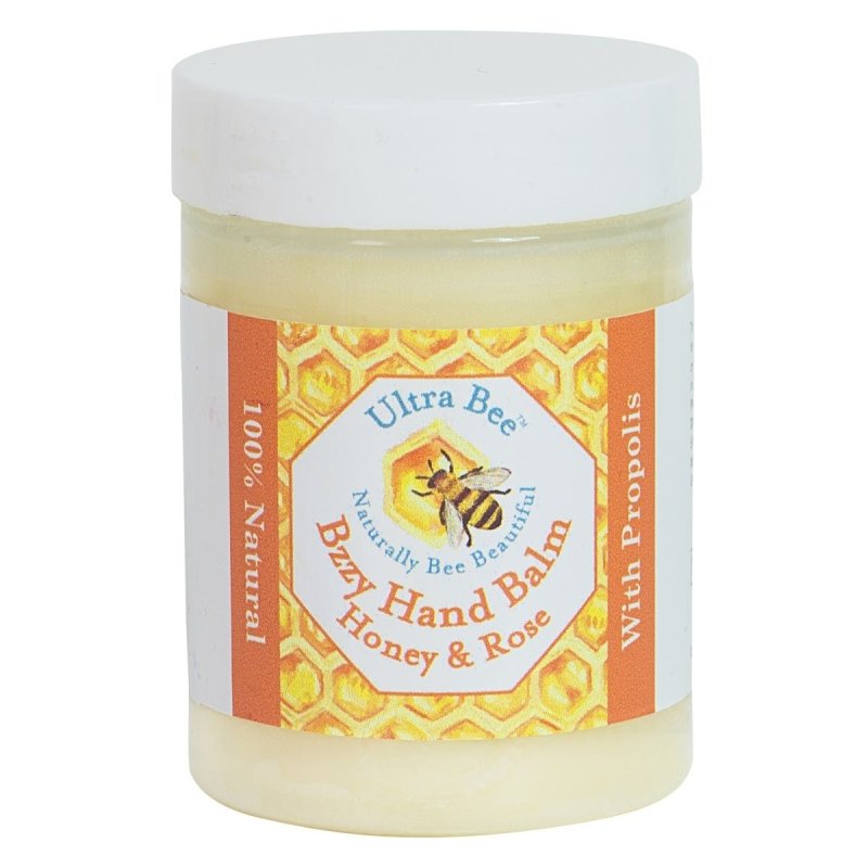 Ultra Bee Health 100% Natural Bzzy Hand Balm Honey & Rose 100ml - Body Care - British D'sire