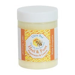 Ultra Bee Health 100% Natural Heel & Foot Balm Honey & Peppermint 100ml - Body Care - British D'sire