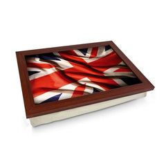 Union Jack Flag Material Lap Tray - Kitchen Tools & Gadgets - British D'sire