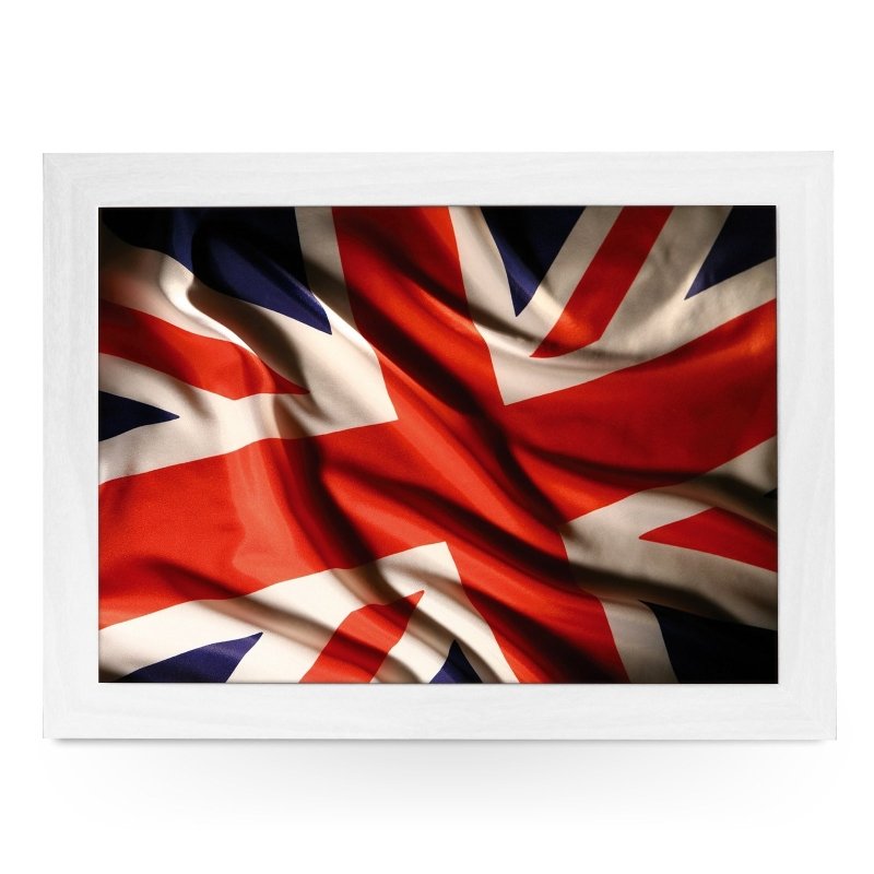 Union Jack Flag Material Lap Tray - Kitchen Tools & Gadgets - British D'sire