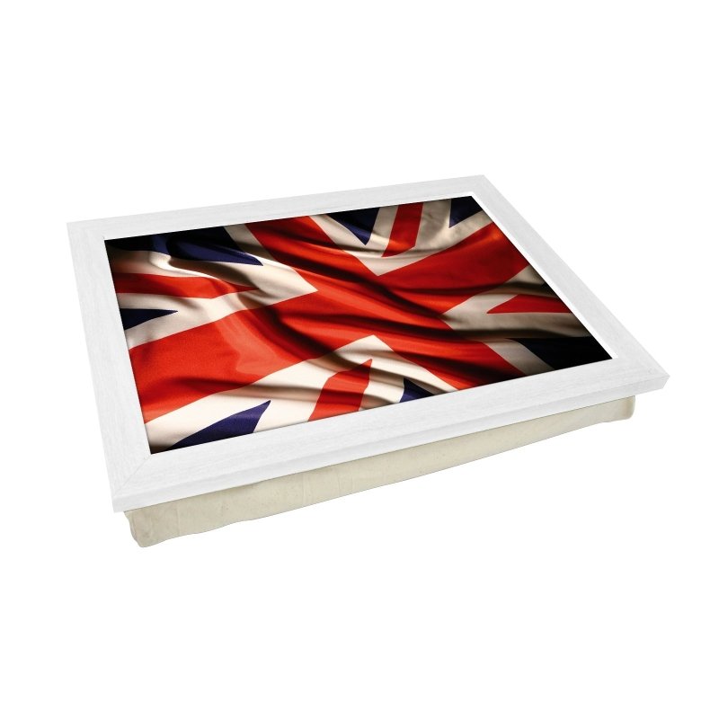 Union Jack Flag Material Lap Tray - Kitchen Tools & Gadgets - British D'sire