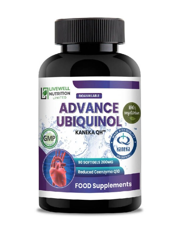 Vegetarian Ubiquinol – Kaneka QH® 200MG Pure Encapsulation High Potency (90 Softgels) Naturally Fermented Reduced Form of Co Q10 - Food supplement vitamin - British D'sire