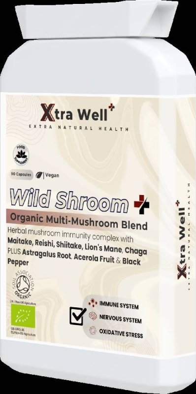 Wild Shroom + - Health Supplements - British D'sire