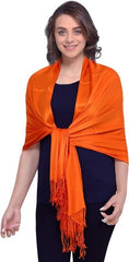 World of Shawls Super Soft Pashmina Shawl Scarf Wrap - British D'sire