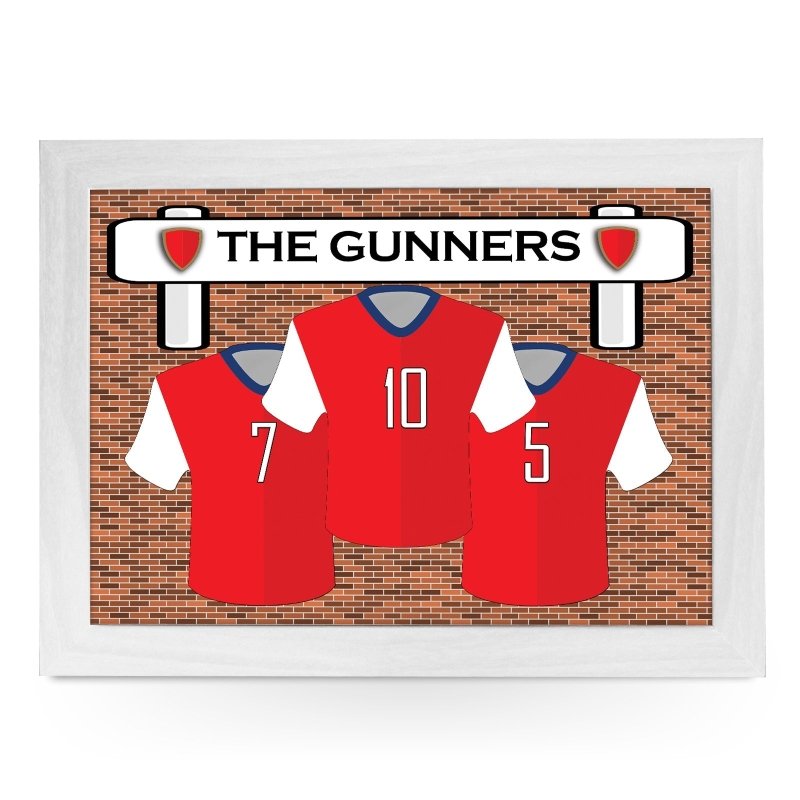 Yoosh Arsenal FC 'The Gunners' Lap Tray - Kitchen Tools & Gadgets - British D'sire