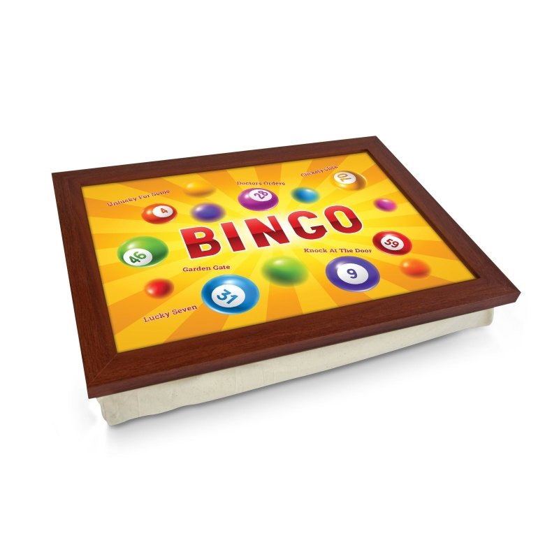 Yoosh Bingo And Its Popular Phrases Lap Tray - Kitchen Tools & Gadgets - British D'sire