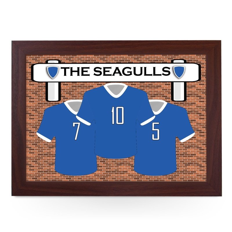 Yoosh Brighton FC 'The Seagulls' Lap Tray - Kitchen Tools & Gadgets - British D'sire