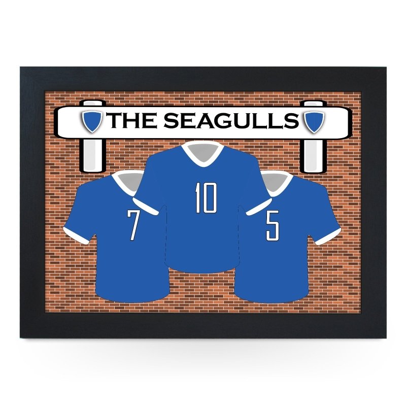 Yoosh Brighton & Hove Albion FC 'The Seagulls' Lap Tray - Kitchen Tools & Gadgets - British D'sire