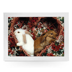 Yoosh Bunnies In A Heart Lap Tray - Kitchen Tools & Gadgets - British D'sire