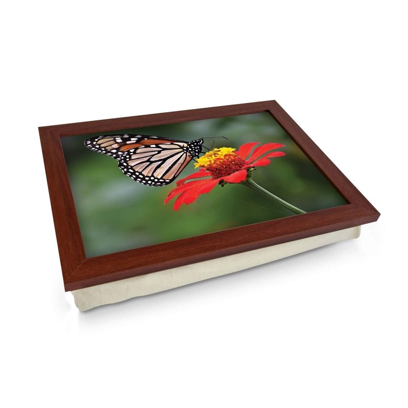 Yoosh Butterfly On Flower Lap Tray - Kitchen Tools & Gadgets - British D'sire