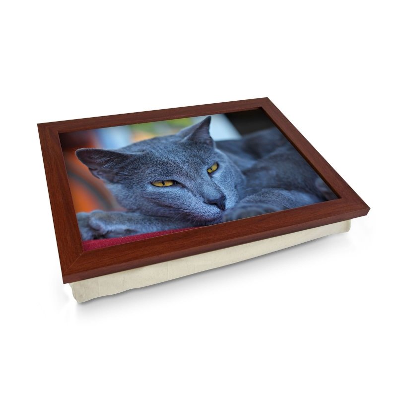 Yoosh Chartreux Cat Lap Tray - Kitchen Tools & Gadgets - British D'sire