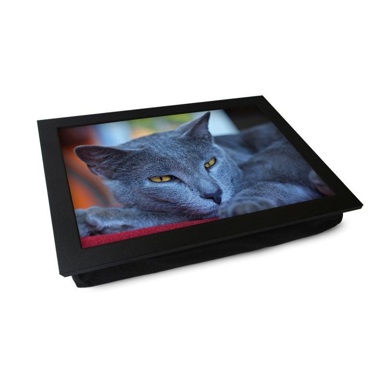 Yoosh Chartreux Cat Lap Tray - Kitchen Tools & Gadgets - British D'sire