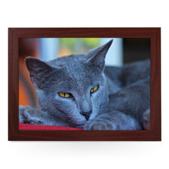 Yoosh Chartreux Cat Lap Tray - Kitchen Tools & Gadgets - British D'sire