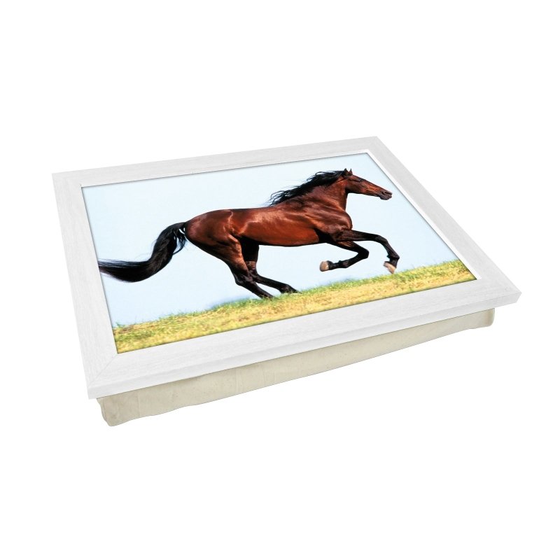 Yoosh Chestnut Horse Running Lap Tray - Kitchen Tools & Gadgets - British D'sire