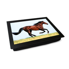 Yoosh Chestnut Horse Running Lap Tray - Kitchen Tools & Gadgets - British D'sire