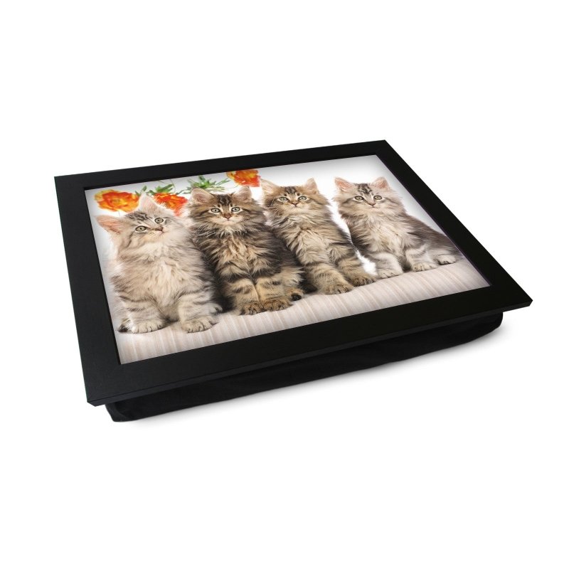 Yoosh Cute Long Haired Kittens Lap Tray - L0400 - Kitchen Tools & Gadgets - British D'sire