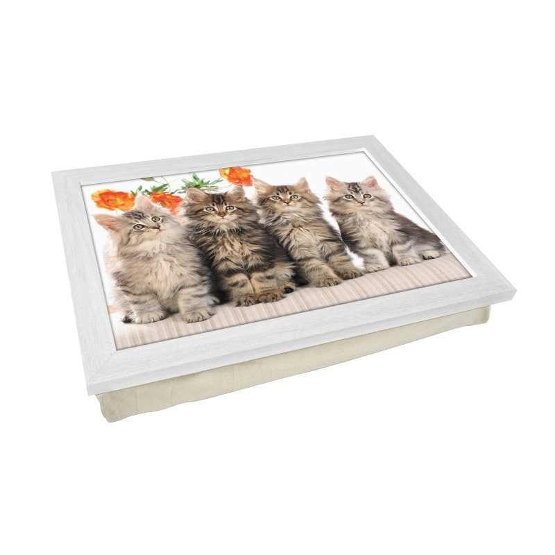 Yoosh Cute Long Haired Kittens Lap Tray - L0400 - Kitchen Tools & Gadgets - British D'sire