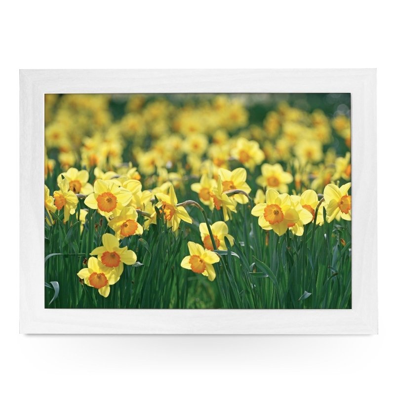 Yoosh Daffodil Flower Lap Tray - Kitchen Tools & Gadgets - British D'sire