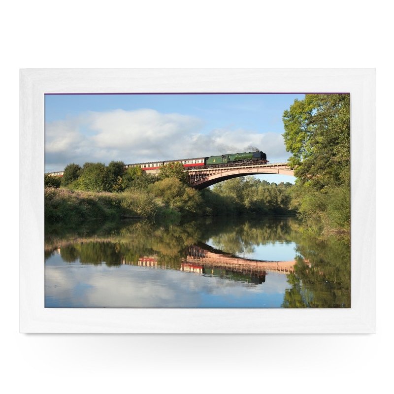 Yoosh Duchess of Sutherland on Victoria Bridge Train Lap Tray - Kitchen Tools & Gadgets - British D'sire