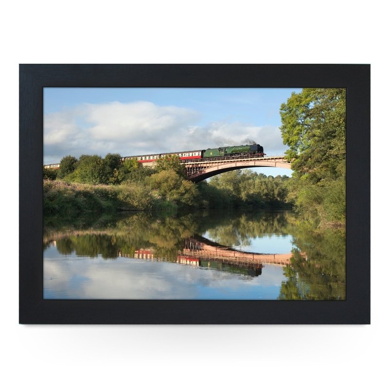 Yoosh Duchess of Sutherland on Victoria Bridge Train Lap Tray - Kitchen Tools & Gadgets - British D'sire