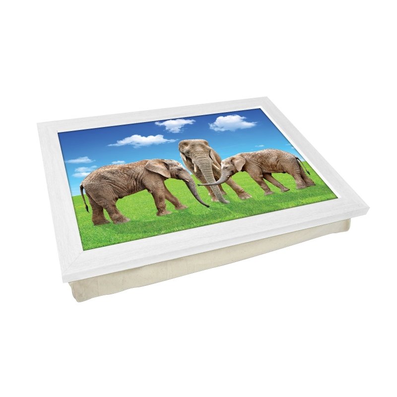 Yoosh Elephants on Grass Lap Tray - Kitchen Tools & Gadgets - British D'sire