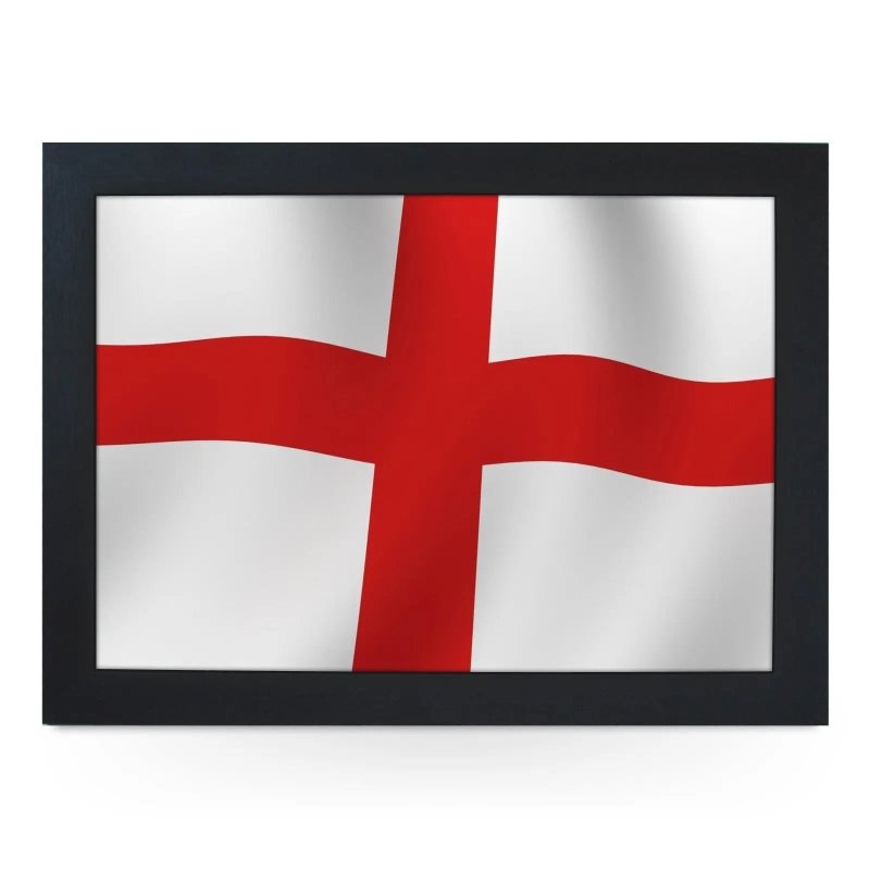 Yoosh England Flag Wavy Lap Tray - L0229 - Kitchen Tools & Gadgets - British D'sire