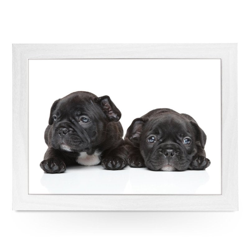 Yoosh French Bulldog Puppies Lap Tray - L0139 - Kitchen Tools & Gadgets - British D'sire