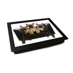 Yoosh French Bulldog Puppies On Sofa Lap Tray - L0137 - Kitchen Tools & Gadgets - British D'sire