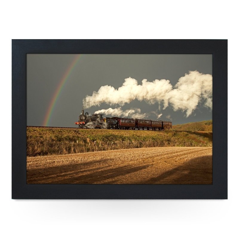 Yoosh Ger Y14 With Rainbow The North Norfolk Railway Train Lap Tray - Kitchen Tools & Gadgets - British D'sire