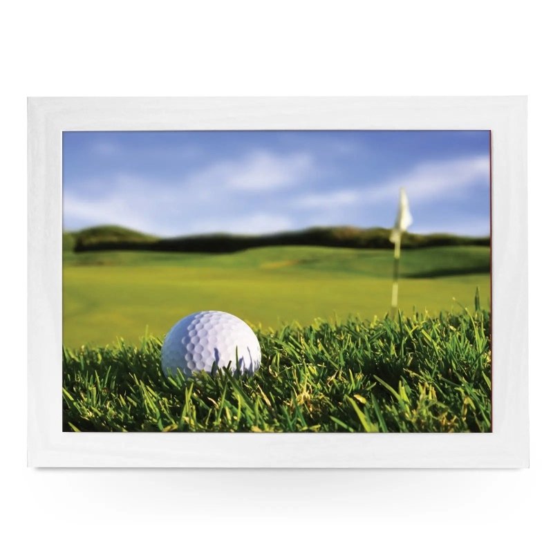 Yoosh Golf Ball on Golf Course Lap Tray - L0105 - Kitchen Tools & Gadgets - British D'sire