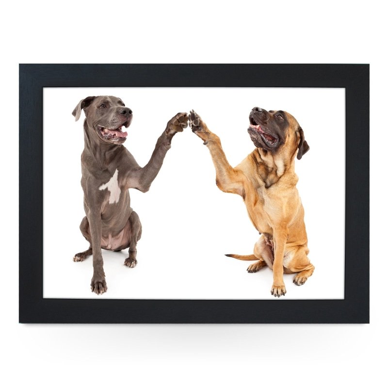 Yoosh Great Dane & Mastiff Shaking Paws Lap Tray - L0225 - Kitchen Tools & Gadgets - British D'sire