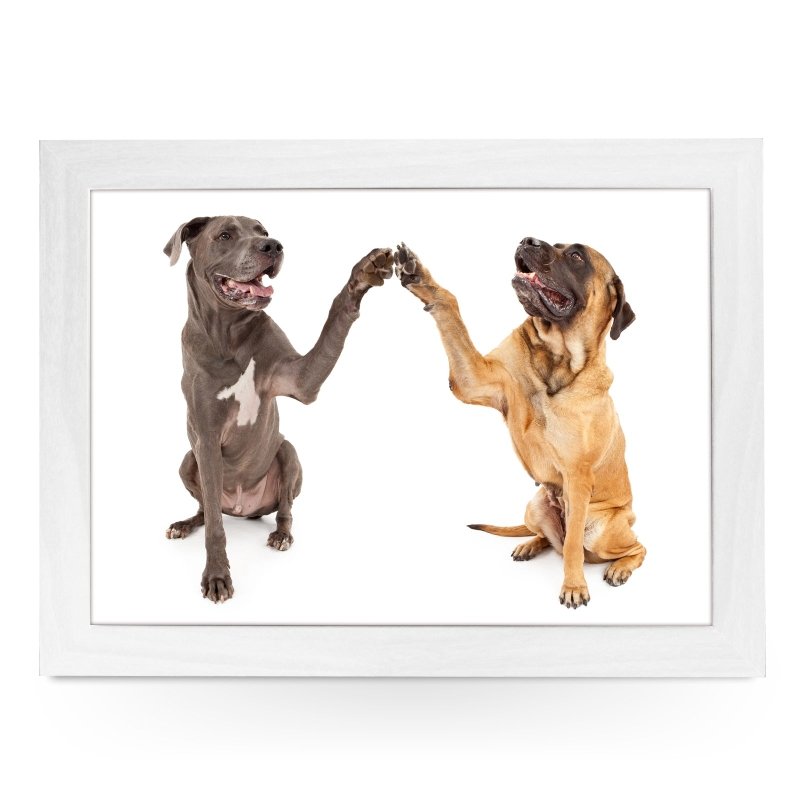 Yoosh Great Dane & Mastiff Shaking Paws Lap Tray - L0225 - Kitchen Tools & Gadgets - British D'sire