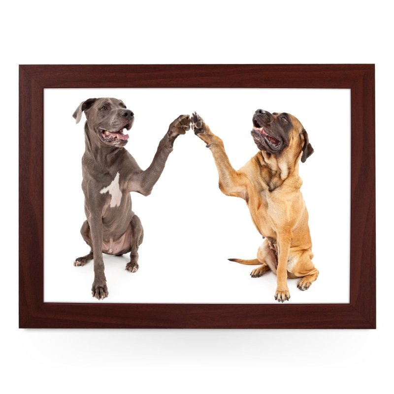 Yoosh Great Dane & Mastiff Shaking Paws Lap Tray - L0225 - Kitchen Tools & Gadgets - British D'sire