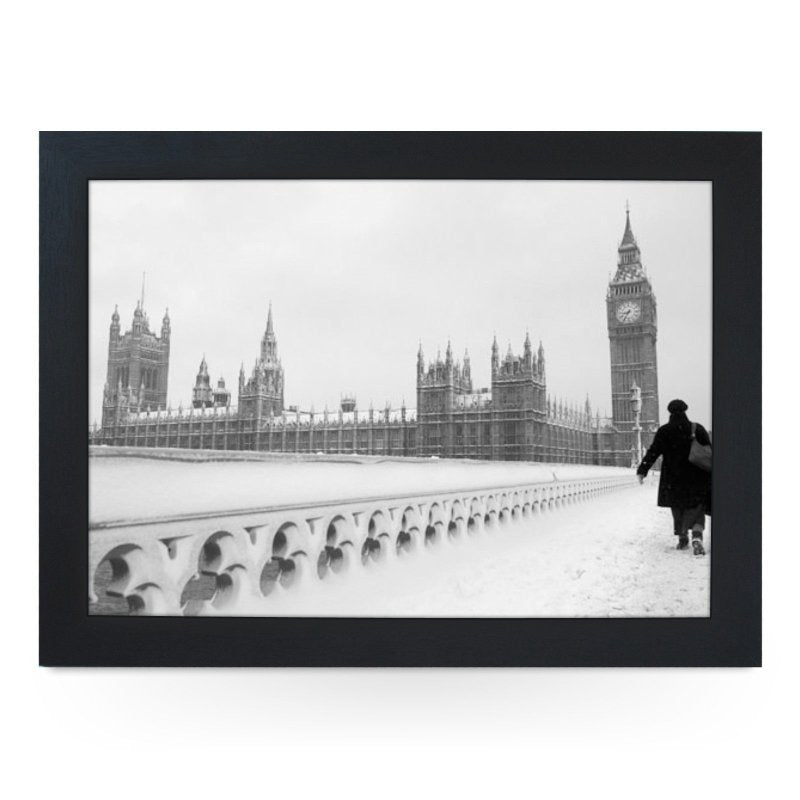 Yoosh Houses of Parliament in Snow Lap Tray - Kitchen Tools & Gadgets - British D'sire