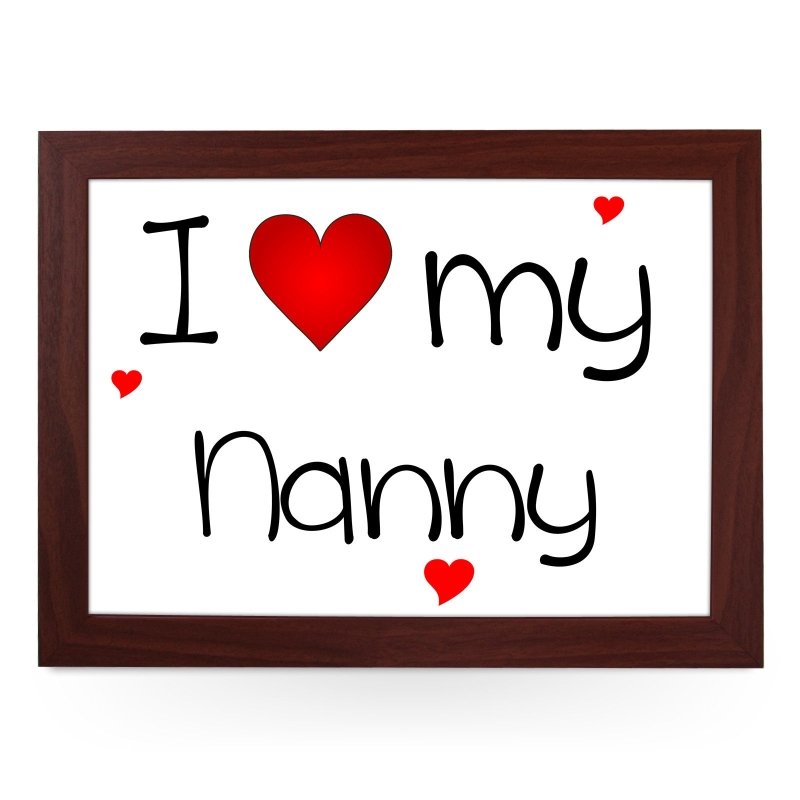 Yoosh I Heart My Nanny Lap Tray - L0449 - Kitchen Tools & Gadgets - British D'sire