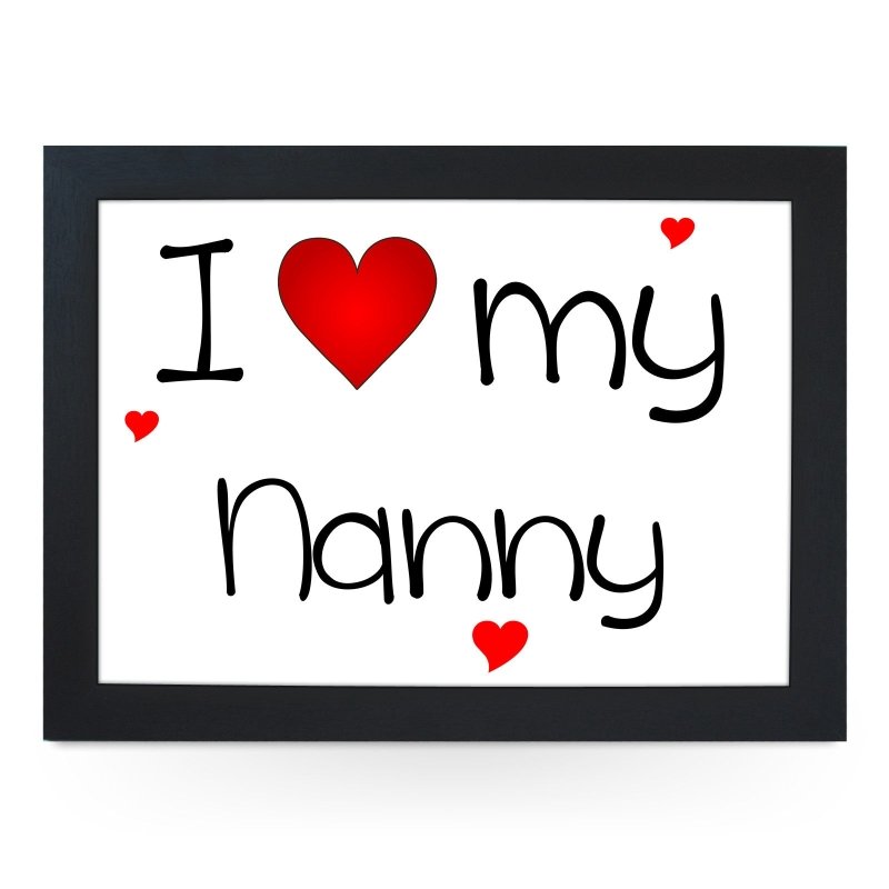 Yoosh I Heart My Nanny Lap Tray - L0449 - Kitchen Tools & Gadgets - British D'sire