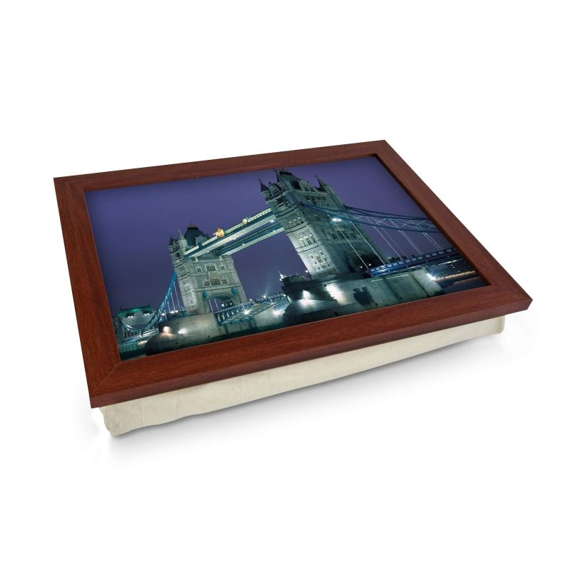 Yoosh London Tower Bridge at Night Lap Tray - L0391 - Kitchen Tools & Gadgets - British D'sire