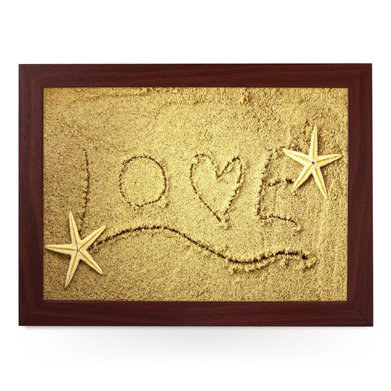 Yoosh Love Written in Sand Lap Tray - Kitchen Tools & Gadgets - British D'sire