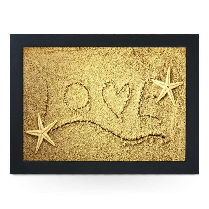 Yoosh Love Written in Sand Lap Tray - Kitchen Tools & Gadgets - British D'sire