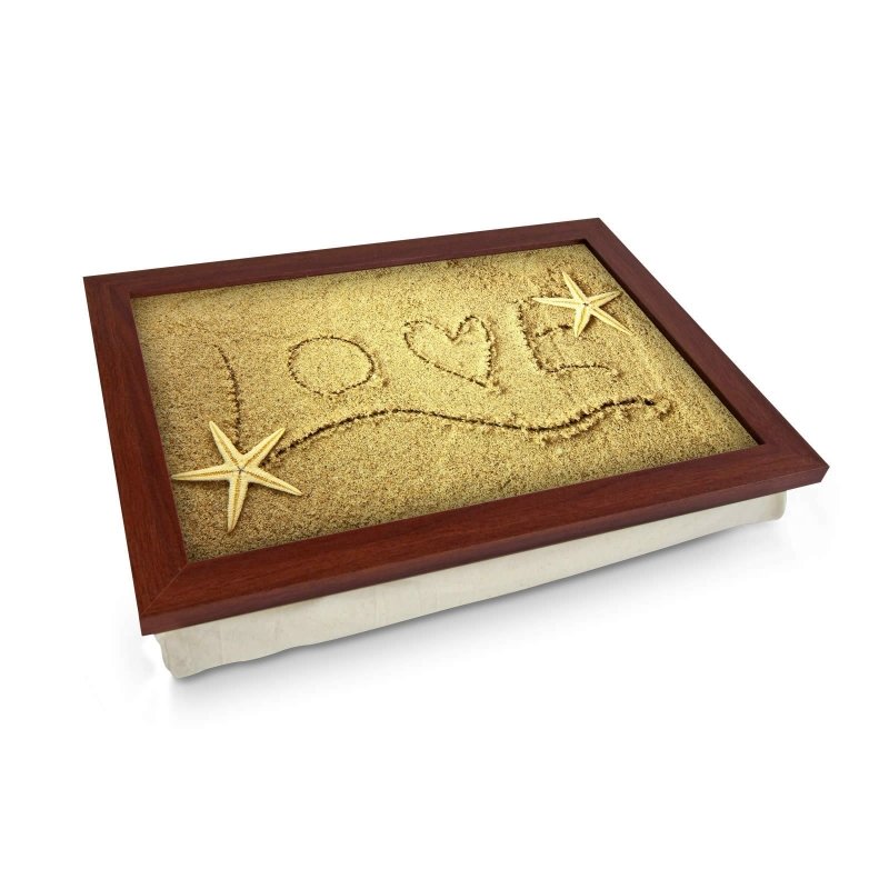 Yoosh Love Written in Sand Lap Tray - Kitchen Tools & Gadgets - British D'sire