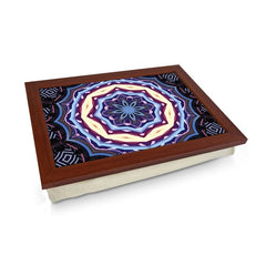 Yoosh Mandala Pattern Lap Tray - Kitchen Tools & Gadgets - British D'sire