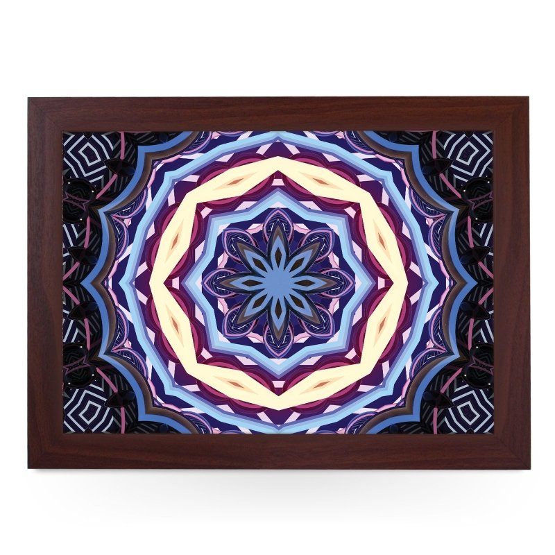 Yoosh Mandala Pattern Lap Tray - Kitchen Tools & Gadgets - British D'sire