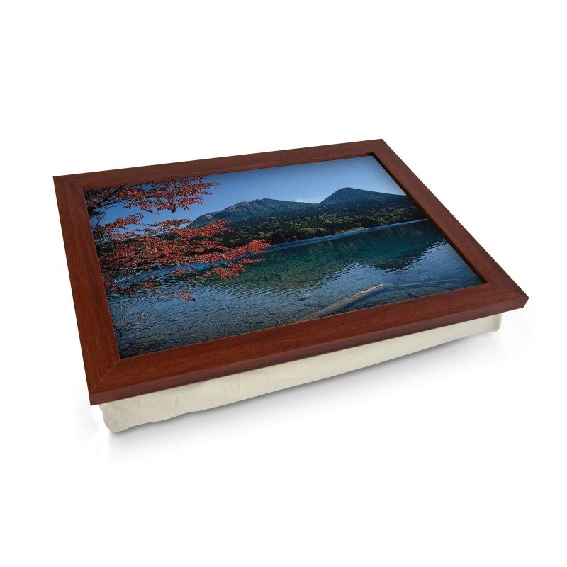 Yoosh Mountain Lake With Autumn Tree Lap Tray - L0355 - Kitchen Tools & Gadgets - British D'sire