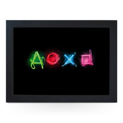 Yoosh Neon Play Station Buttons Lap Tray - Kitchen Tools & Gadgets - British D'sire