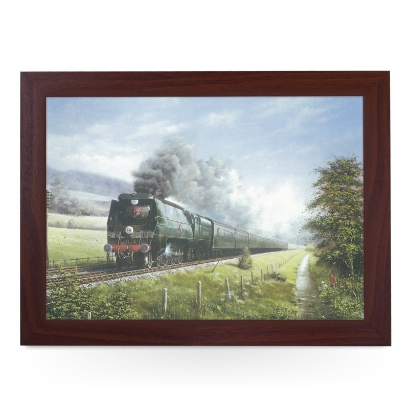 Yoosh Pastimes SR Merchant Navy Class Pacific Steam Train Lap Tray - Kitchen Tools & Gadgets - British D'sire